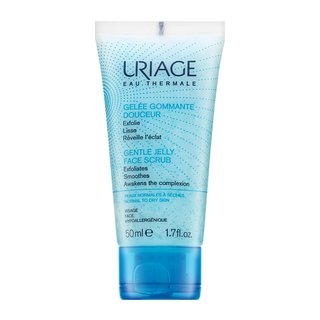 Uriage Gentle Jelly Face Scrub łagodząca emulsja do suchej, atopowej skóry 50 ml