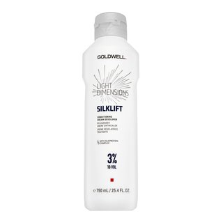 Goldwell Light Dimensions Silklift Conditioning Cream Developer emulsja aktywująca do wszystkich rodzajów włosów 3% 10 Vol. 750 ml