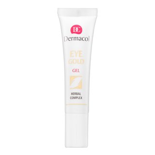Dermacol Gold żel odświeżający przeciw obrzękom i cieniom 15 ml