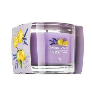 Yankee Candle Lemon Lavender sampler świeca glass 37 g