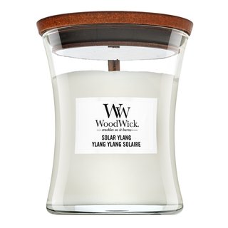 Woodwick Solar Ylang świeczka zapachowa z drewnianym knotem 275 g