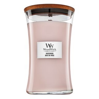 Woodwick Rosewood świeczka zapachowa z drewnianym knotem 609.5 g