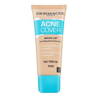 Dermacol Acne Cover podkład kojący z olejkiem z drzewa herbacianego odcień No. 3 30 ml