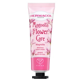 Dermacol Flower Care Magnolia krem pielęgnacyjny do rąk o zapachu kwiatów 30 ml