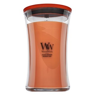 Woodwick Opulent Wood Golden Bourbon świeczka zapachowa z drewnianym knotem (hearthwick) 609.5 g