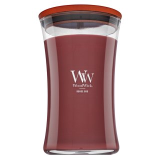 Woodwick Opulent Wood Rouge Oud świeczka zapachowa z drewnianym knotem 609.5 g