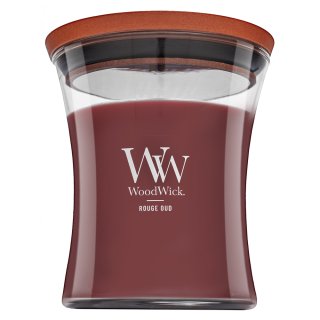 Woodwick Opulent Wood Rouge Oud świeczka zapachowa z drewnianym knotem 275 g