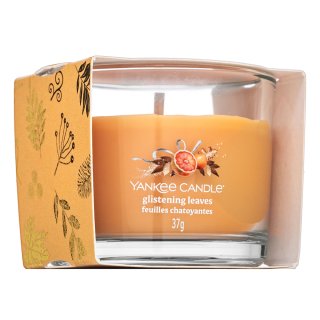 Yankee Candle Glistening Leaves sampler świeca glass 37 g