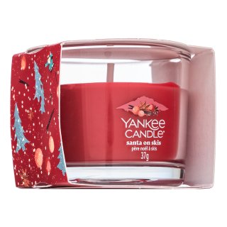Yankee Candle Santa On Skis sampler świeca glass 37 g