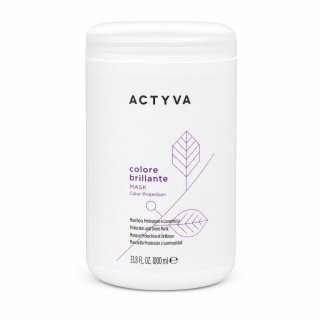 Kemon Actyva Colore Brillante Protection and Shine Mask maska wzmacniająca dla połysku i ochrony farbowanych włosów 1000 ml