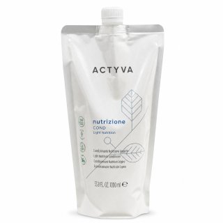 Kemon Actyva Nutrizione Light Nutrition Conditioner odżywka wzmacniająca do wszystkich rodzajów włosów Refill 1000 ml