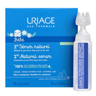Uriage Bébé 1st Natural Serum serum kojący oczy i śluzówki nosa 15x5 ml