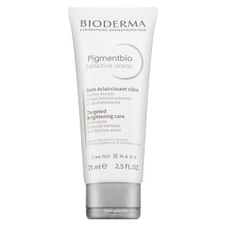 Bioderma Pigmentbio Sensitive Areas rozświetlający krem do ciała przeciw przebarwieniom 75 ml