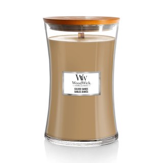 Woodwick Gilded Sands świeczka zapachowa 610 g