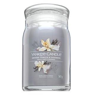 Yankee Candle Smoked Vanilla & Cashmere świeczka zapachowa Signature 567 g
