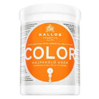 Kallos KJMN Professional Color maseczka do włosów farbowanych miks kolorów 1000 ml