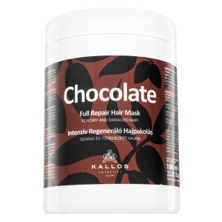 Kallos Kallos Classic Chocolate maseczka regenerująca do włosów suchych i zniszczonych 1000 ml