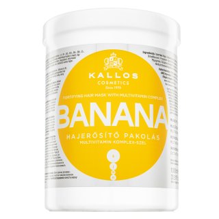Kallos KJMN Professional Banana maseczka wzmacniająca z kompleksem multiwitaminowym 1000 ml