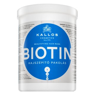 Kallos KJMN Professional Biotin maska do cienkich, słabych i łamliwych włosów 1000 ml