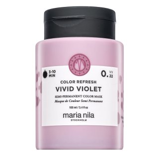 Maria Nila Colour Refresh odżywcza maska koloryzująca do włosów o fioletowych odcieniach Vivid Violet 100 ml