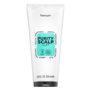 Kemon Purity Scalp Clay kuracja oczyszczająca włosów do włosów szybko przetłuszczających się 200 ml