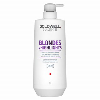 Goldwell Dualsenses Blondes & Highlights odżywka do blond włosów neutralizująca żółtawe odcienie 1000 ml
