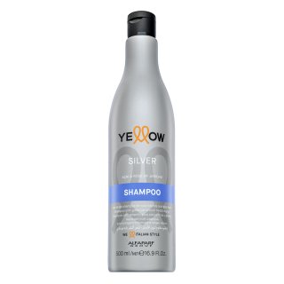 Alfaparf Milano Yellow Silver Shampoo szampon neutralizujący do włosów siwych i platynowego blondu 500 ml