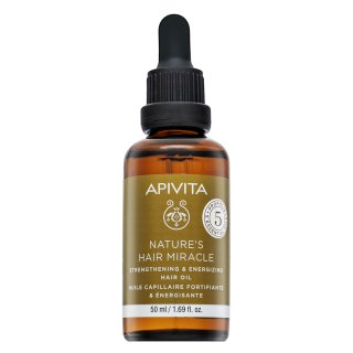 Apivita Nature’s Hair Miracle Strengthening & Energizing Hair Oil olejek wzmacniający włókno włosa 50 ml