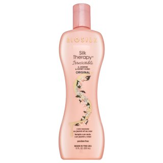 BioSilk Silk Therapy Irresistible Original pielęgnacja bez spłukiwania dla ochrony i blasku włosów 355 ml