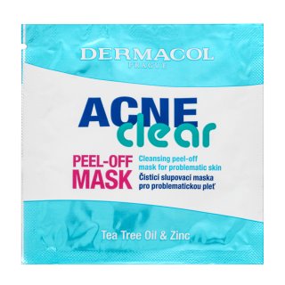 Dermacol Acne Clear maseczka oczyszczająca peel-off do skóry problemowej 8 ml