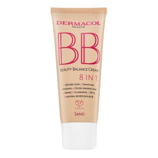 Dermacol BB Beauty Balance Cream 8in1 BB krem z ujednolicającą i rozjaśniającą skórę formułą Sand 30 ml
