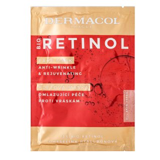 Dermacol Bio Retinol kremowa maseczka przeciw zmarszczkom 16 ml