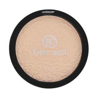 Dermacol Compact Powder puder z ujednolicającą i rozjaśniającą skórę formułą No.1 8 g