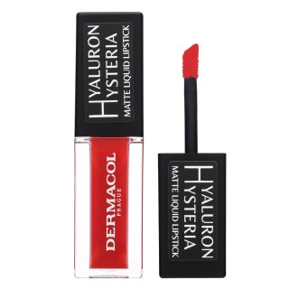 Dermacol Hyaluron Hysteria Matte Liquid Lipstick szminka w płynie z formułą matującą No.07 4,5 ml