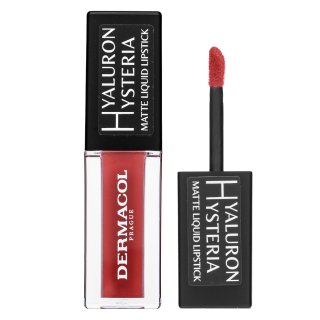 Dermacol Hyaluron Hysteria Matte Liquid Lipstick szminka w płynie z formułą matującą No.09 4,5 ml