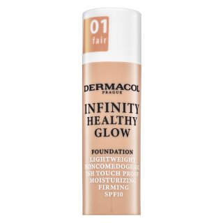 Dermacol Infinity Healthy Glow podkład w płynie SPF 10 odcień 01 Fair 20 g