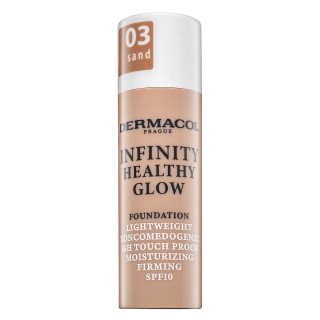 Dermacol Infinity Healthy Glow podkład w płynie SPF 10 odcień 03 Sand 20 g