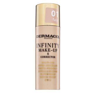 Dermacol Infinity podkład mocno kryjący SPF 15 odcień 01 Fair 20 g