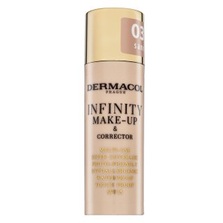 Dermacol Infinity podkład mocno kryjący SPF 15 odcień 03 Sand 20 g