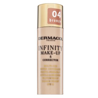 Dermacol Infinity podkład mocno kryjący SPF 15 odcień 04 Bronze 20 g