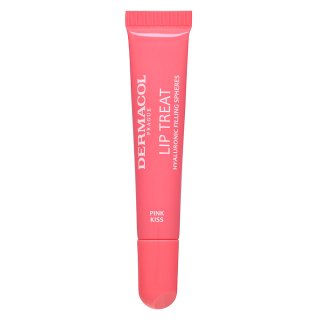 Dermacol Lip Treat nawilżający błyszczyk do ust odcień 5 Pink Kiss (Strawberries & Cream) 10 ml