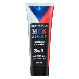 Dermacol Men Agent Ice Hockey żel pod prysznic dla mężczyzn 3 w 1 250 ml