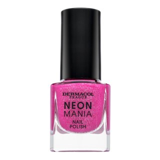 Dermacol Neon Mania lakier do paznokci odcień 3 Purple Pulse 5 ml
