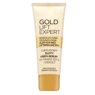 Eveline Gold Lift Expert Luxurious Gold Serum-Cream wzmacniający krem liftingujący z formułą przeciwzmarszczkową 40 ml