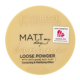 Eveline Matt My Day Banana Loose Powder puder z formułą matującą 6 g