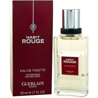 Guerlain Habit Rouge woda toaletowa dla mężczyzn 50 ml