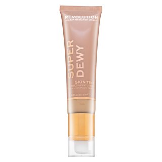 Makeup Revolution Super Dewy Skin Tint Moisturizer koloryzująca emulsja nawilżająca Fair 55 ml