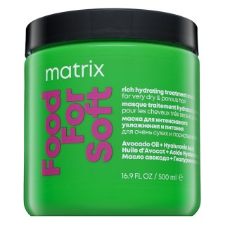 Matrix Food For Soft Hydrating Treatment Mask intensywna maska nawilżająca do włosów 500 ml
