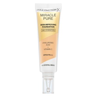 Max Factor Miracle Pure Skin trwały podkład SPF 30 odcień 33 Crystal Beige 30 ml