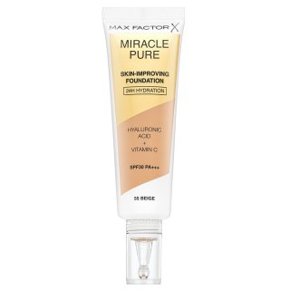 Max Factor Miracle Pure Skin trwały podkład SPF 30 odcień 55 Beige 30 ml